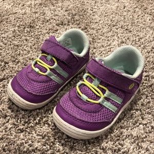 Stride Rite Purple Sneakers toddler size 5